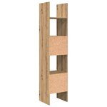 vidaXL Bibliothèque Chêne artisanal 40 x 35 x 180 cm Bois d'ingénierie