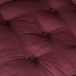 vidaXL Canapé modulaire 2 Pièces Marron 70 x 70 x 36 cm tissu
