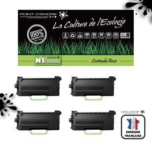 TN3600XXL - 4 X NOIR - Grande capacité