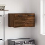 vidaXL Armoire murale Chêne marron 60x36 5x35 cm Bois d'ingénierie