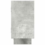 vidaXL Étagère cube murale 5 compartiments gris béton bois ingénierie