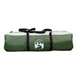 vidaXL Tente familiale tunnel 8 personnes vert imperméable