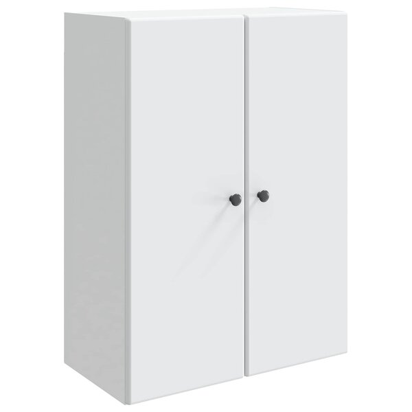 vidaXL Armoire Murale Blanc 66 x 34 5 x 90 cm Bois d'ingénierie