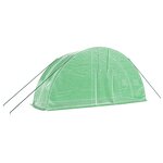 vidaXL Serre avec cadre en acier vert 12 m² 6x2x2 85 m