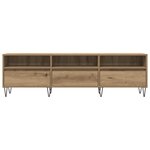 vidaXL Meuble TV chêne artisanal 150x30x44 5 cm bois d'ingénierie