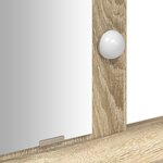 vidaXL Table de Toilette Marron 79 x 41 x 140 cm Bois d'ingénierie