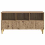 vidaXL Meuble TV 102 x 34 5 x 50 cm Chêne artisanal Bois d'ingénierie
