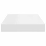 vidaXL Étagères murales flottantes 4 Pièces blanc 40x23x3 8 cm MDF