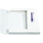 Boite De Classement Dos 25mm Polypropylène Opaque 7/10e Krea Cover - A4 - Blanc - Exacompta