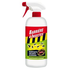 BARRIERE A INSECTES Insectes rampants, volants et acariens - Pret a l'emploi - 1 L