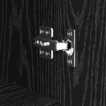 vidaXL Buffet Chêne noir 30 x 30 x 70 cm Bois d'ingénierie