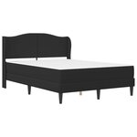 vidaXL Cadre de lit avec tête de lit Noir 120 x 200 cm Simili cuir