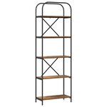 vidaXL Étagère Bois ancien 60 x 30 x 183 cm Bois d'ingénierie