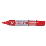 Marqueur pour tableau blanc v board master pte ogive moyenne rouge x 10 pilot