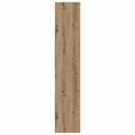 vidaXL Bibliothèque chêne artisanal 40 x 35 x 180 cm Bois d'ingénierie