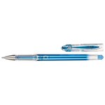 Roller Encre Gel Slicci BG208 Pointe 0 8mm Bleu métallisé x 12 PENTEL