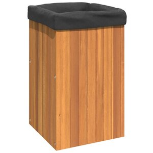 vidaXL Jardinière 35x35x60 cm bois massif d'acacia