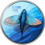 Monnaie FLYING FISH 1 Oz Argent 1000 Francs Cameroon 2026