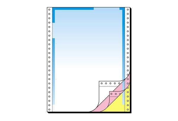 Papier à lettre continu  dégradé bleu  A4  3 ex  400f SIGEL