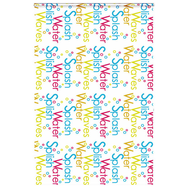 vidaXL Store enrouleur de douche avec cassette largeur du tissu 156 cm