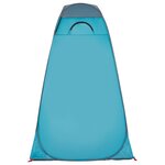 vidaXL Tente d'intimité bleu escamotable imperméable