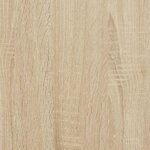 vidaXL Étagère murale avec tiroirs chêne sonoma bois d'ingénierie