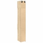 vidaXL Armoire de rangement mince chêne sonoma 30x42 5x225 cm
