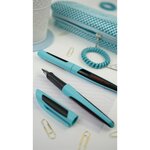 Stylo à plume Flow SPORTY Plume Moyenne Noir Turquoise STABILO