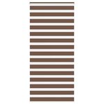 vidaXL Store zèbre marron 105x200cm largeur du tissu 100 9cm polyester