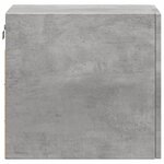 vidaXL Armoire murale gris béton 30x42 5x40 cm bois d'ingénierie