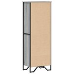 vidaXL Bibliothèque sonoma gris 50x31x137 5 cm bois d'ingénierie