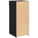 vidaXL Buffet noir 40x42 5x93 cm bois d'ingénierie