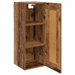 vidaXL Meuble mural Bois Ancien 34 5 x 34 x 90 cm Bois d'ingénierie