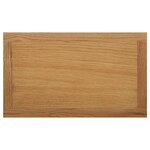 vidaXL Table à revues 45x27x42 cm Bois de chêne solide