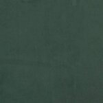 vidaXL Tête de lit Vert foncé 80x7x118/128 cm Velours