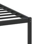 vidaXL Cadre de lit sans matelas chêne marron 90x190cm bois ingénierie