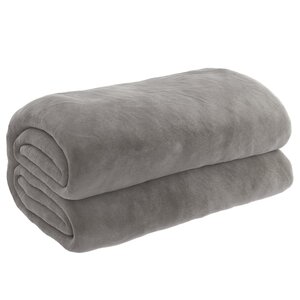 vidaXL Couverture lestée avec housse Gris 155x220 cm 7 kg Tissu