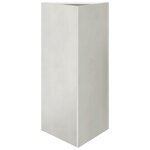 vidaXL Jardinière triangulaire 40x34 5x70 cm acier inoxydable