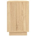 vidaXL Buffet chêne sonoma 102x35x60 cm bois d'ingénierie