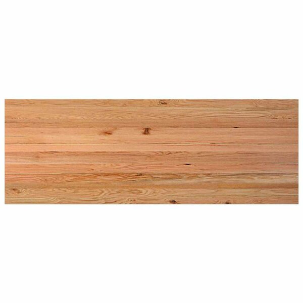 vidaXL Dessus de bureau marron clair bois chêne massif rectangulaire