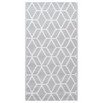vidaXL Tapis d'extérieur Gris 80x150 cm PP