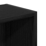 vidaXL Bibliothèque chêne noir 31x24x77 cm bois d'ingénierie