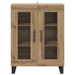 vidaXL Buffet Chêne artisanal 69 5 x 34 x 90 cm Bois d'ingénierie