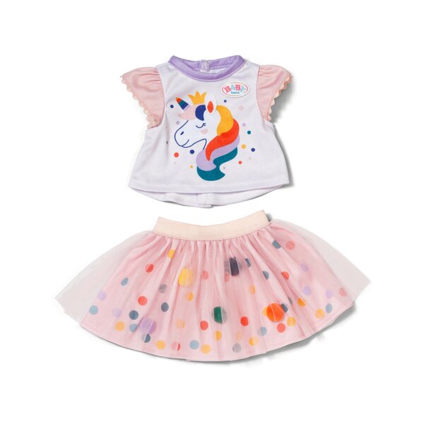 Zapf Creation 871720 - Baby born Robe licorne avec tutu 43 cm