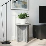 vidaXL Support de Plante 2 pièces Sonoma gris 40 x 40 x 40 cm