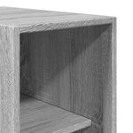 vidaXL Garde-robe sonoma gris 30x50x200 cm bois d'ingénierie