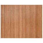 vidaXL Tapis rectangulaire naturel 80x100 cm bambou