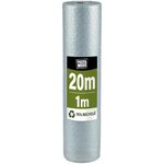 Pack And Move - Film À Bulle Recyclé - 1 X 20 M - Déménagement  Expédition Et Protection - Papier Bulle De Qualité - 70  recyclé