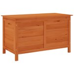 vidaXL Boîte de rangement de jardin 99x49 5x58 5 cm bois massif sapin