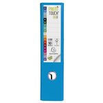 EXACOMPTA - Classeur a levier extra large - Dos 80mm -24,2 x 29,7 - Rembordé polypropylene - Bleu clair